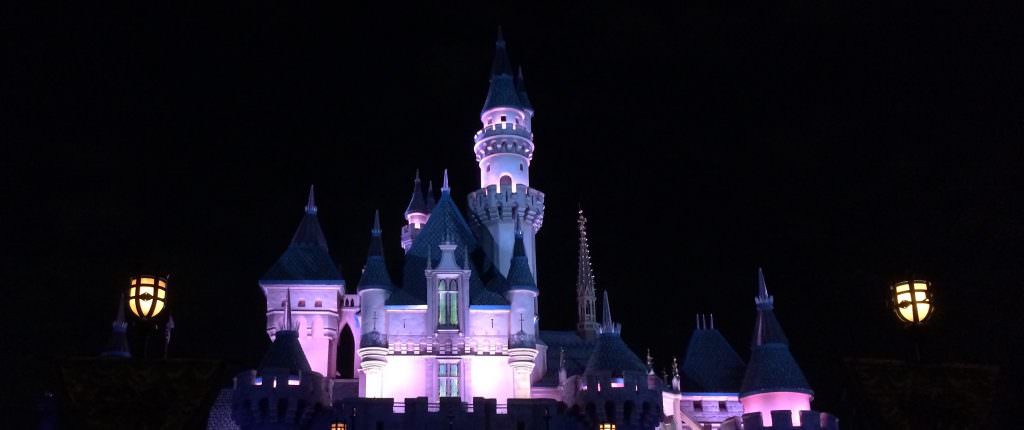 Disneyland Castle Night